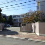 大阪教育大学附属平野中学校の校舎