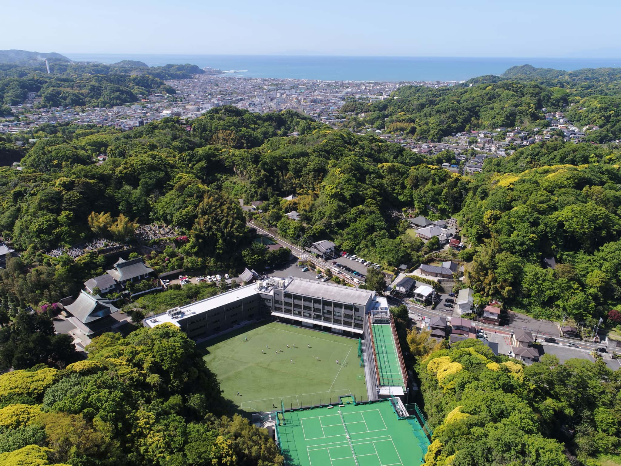 鎌倉学園中学校・高等学校の校舎